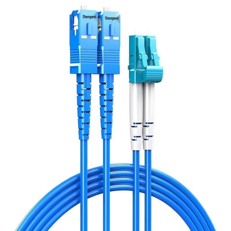 Shengwei Telecom-Grade Armored Single-Mode Fiber Optic Patch Cable