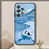 C-Cartoon Penguin   Phone Case For Samsung S25,S24,S21,S22,S23,S30,Ultra,S20,Plus,Fe,Note,10,9,5G Black Cover