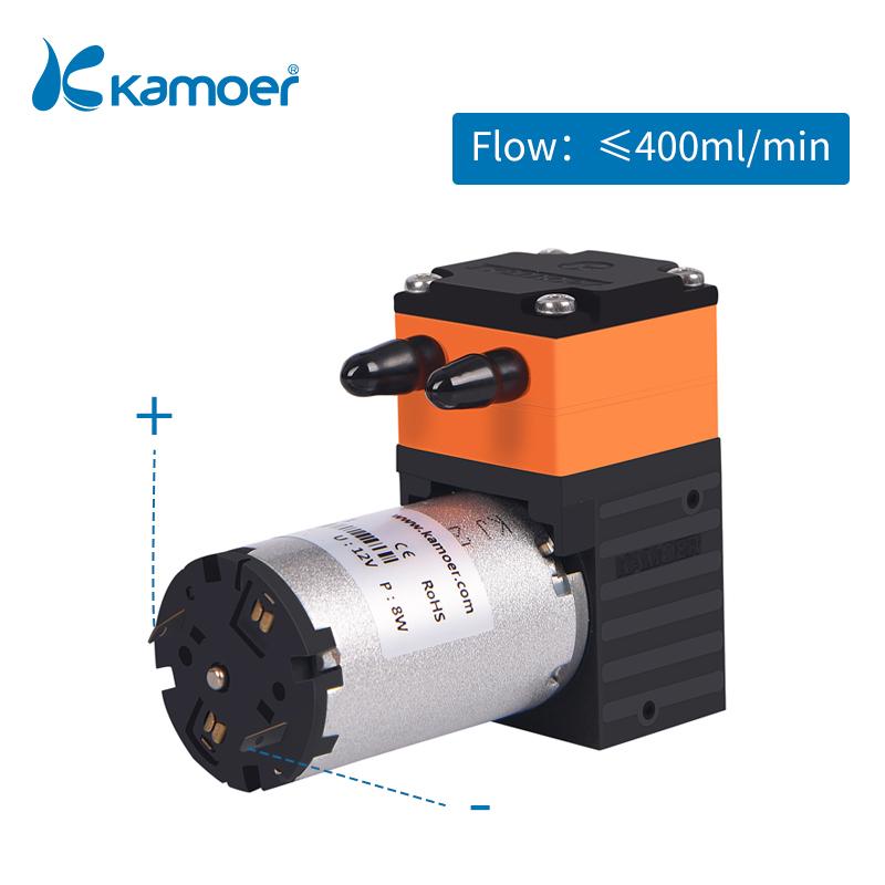 Kamoer 400ml/min KLP01 Mini High Flow Diaphragm Liquid Pump 12V 24V DC Motor Liquid Pressure 3 Bar 62dB for Lab and Waste Water