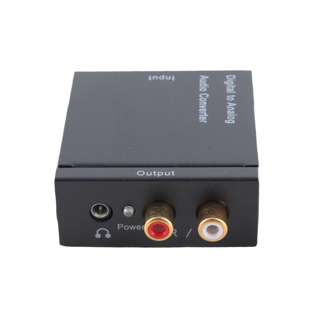 Digital to Analog Sound Converter Professional Noise Reduction Distortionless Digital Sound Adapter for Home Theatre