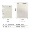 Jingzhi A5 6-Hole Loose-leaf Lined Notebook Refill