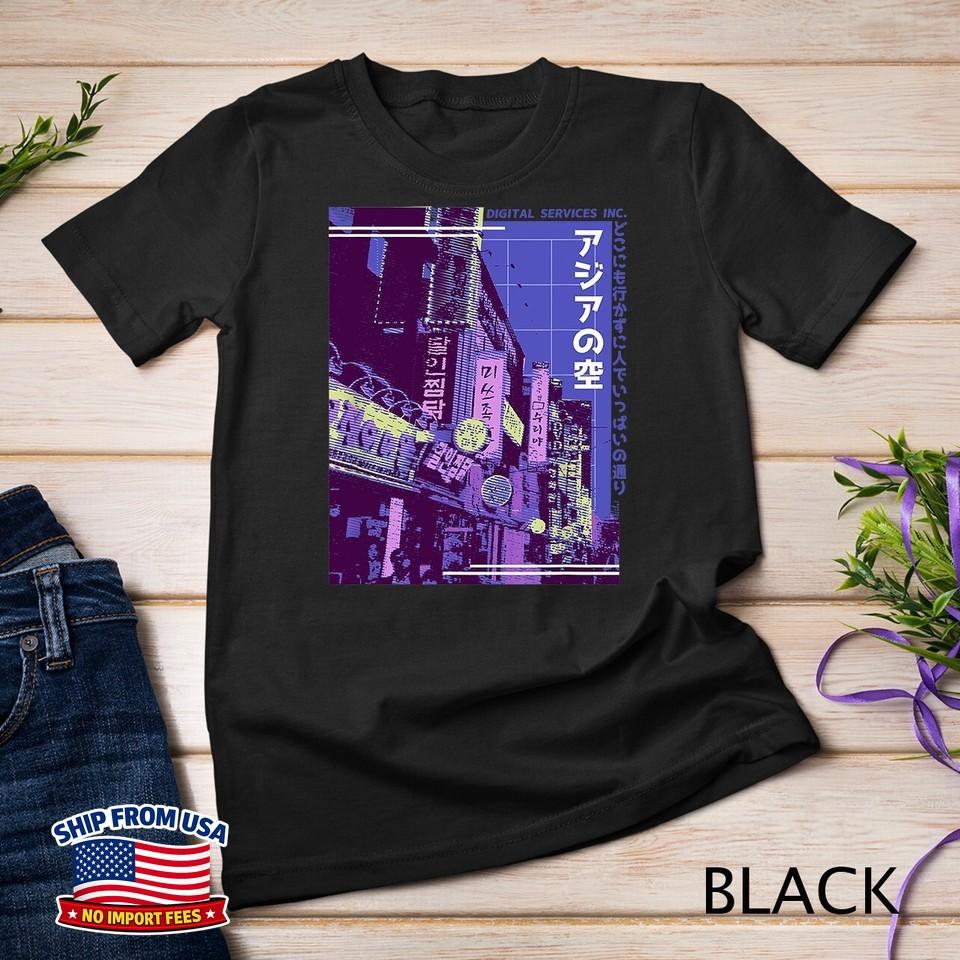 Aesthetic Style Vaporwave Japan Hip Hop 80s 90s Osaka Tokyo Unisex T-Shirt