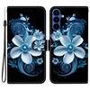 For Samsung Galaxy S26+ Case Pattern Printing Leather Flip Wallet Phone Cover with Lanyard