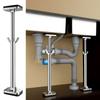 Stainless Steel Undermount Sink Supports Adjustable Bottom Installation Support  Home Kitchen