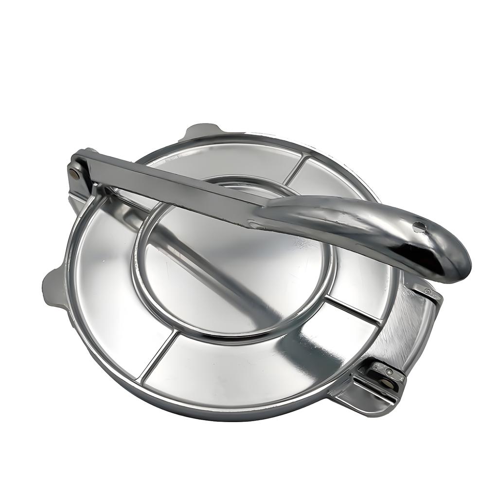 Пресс для тортильи 8 дюймов, мощный пресс для тортильи из алюминиевого сплава, предварительно приправленный аппарат для приготовления роти с ручкой для пиццы из кукурузного теста