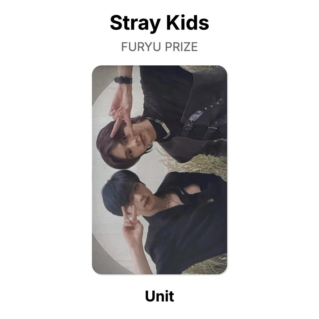 Stray Kids FURYU PRIZE Официальная фотокарточка