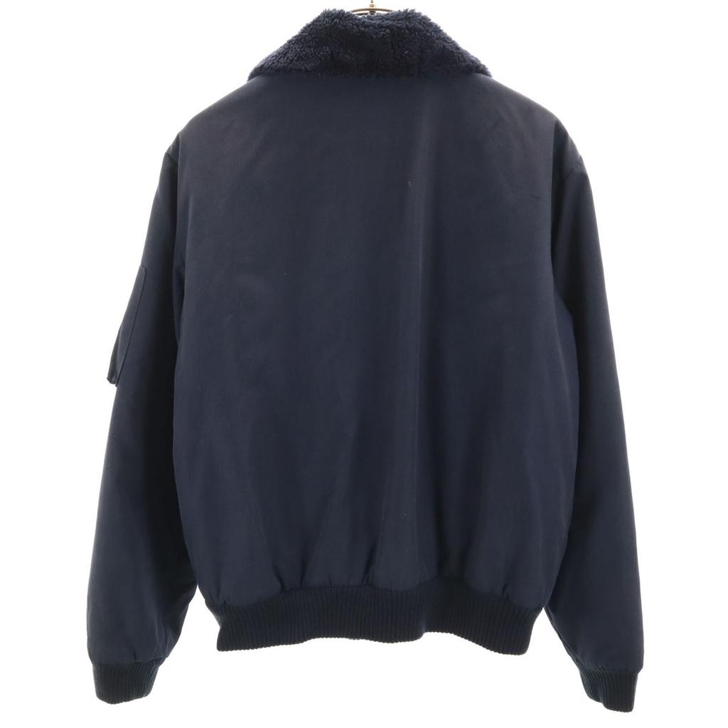 Винтажная летная куртка G-1 70-х 80-х годов 50 темно-синяя мужская б/у