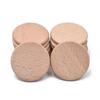 10pcs Natural Beech Blank Wood Pieces Wood Craft Wood Round Slice Natural Wood Round Disc  Handwork