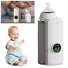 Portable Bottle Warmer Rechargeable Cordless Milk Warmer Travel Warmer for Comfortable Baby Feeding On The Go