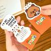 2026 Mini Capybara Desk Calendar Pocket Portable Daily Calendar Planner Desktop Decoration Office Stationery