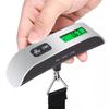 110lb/50kg Portable Scale Digital LCD Display Electronic Luggage Hanging Suitcase Travel Weighs Baggage Bag Weight Balance