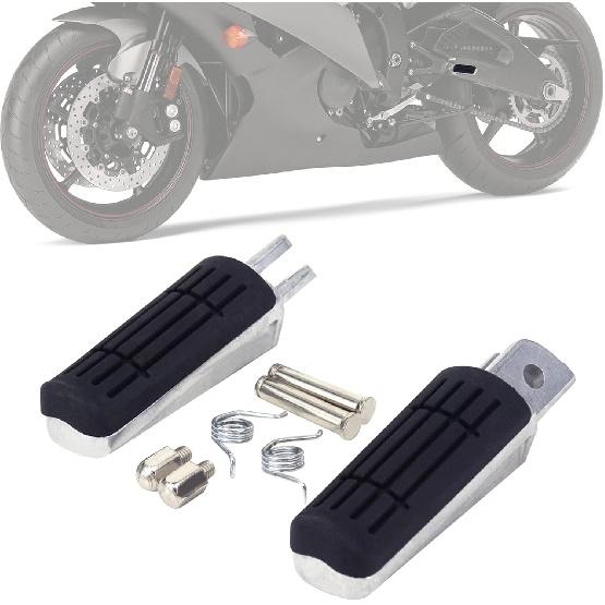 Motorcycle Foot Pegs Front Footrest for MT03 MT07 YZF600 R6 R6S YZF1000 R1 XJ6 TDR125R FZ6 FZ6R FZ1 FZR600 FZS600 FJR1300 XJ600N XJ600S TDM900 XJ900S
