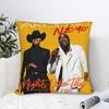 Ne Yo Akon New Night Like This Tour Pillow Case Custom Pillow Cover Vintage Pillowcases For Living Room Chair