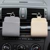 Car Storage Bag Air Vent Dashboard Tidy Hanging Storage Organizer Box Glasses Phone Holder Storage Organizer Car Accessories