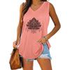 Summer Fashion Tank Top Women V Neck Shirt Ladies Casual Sleeveless T-shirt