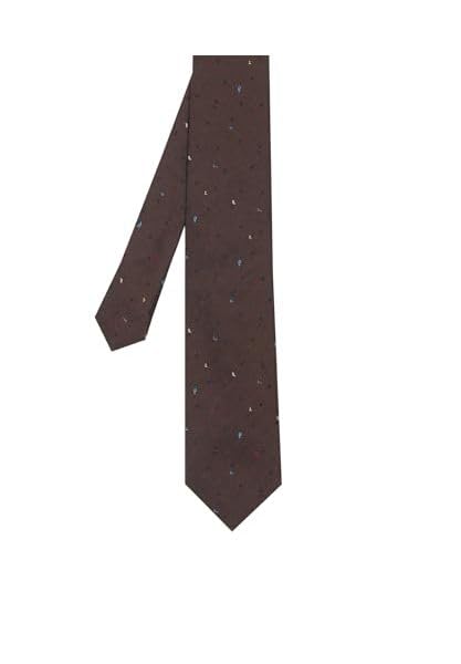 Paul Smith Tie 240054552MJ Dark Brown F