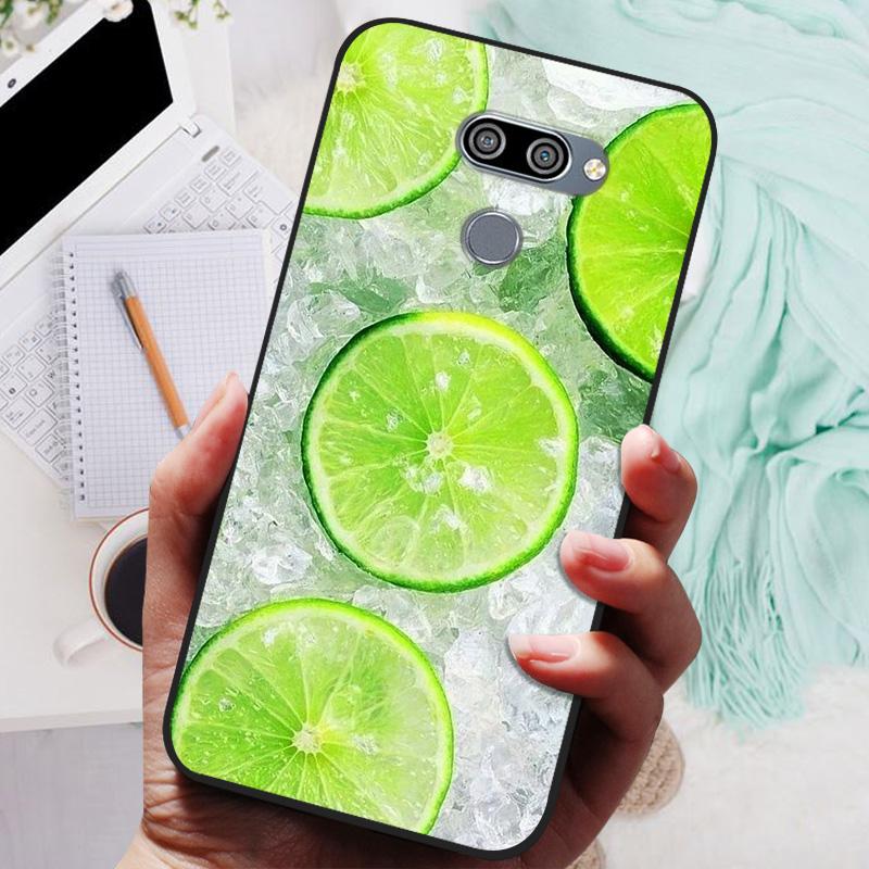 for LG K50 Q60 Case K 50 Soft TPU Silicone Phone Covers for LG Q60 LGK50 K 50 LGQ60 Case Bumper Q 60 Shockproof Coque Cover