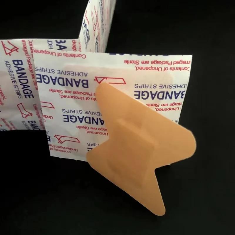 50 шт. водонепроницаемый пластырь для пальцев дышащий пластырь первая помощь перевязочный материал для ран медицинская лента пластырь для ран экстренные пластыри