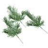 10 PCS Artificial Pine Branches 23cm Fake Greenery Plants Pine Sprigs-Faux Pine Leaves Picks for DIY Garland Christmas Embellishing Home Garden Decor