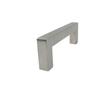 10 x Classic furniture handle 96 mm silver