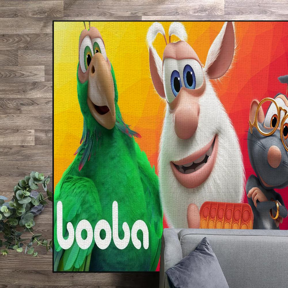 Cartoon BB-Booba Small Carpet Bedside Kitchen Bath Living Home House Bedroom Floor Mat Doormat Rug Decoration