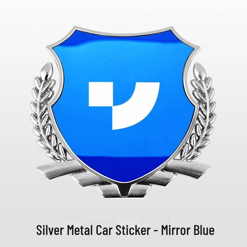 High-End Wheat Ear Side Emblem for Robo X Car Body Modification & Decoration