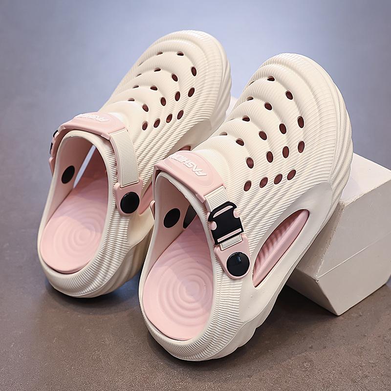 Unisex EVA Family Slide Sandals Lightweight Comfortable Anti Slip Soft Sole Beach Garden Shoes Daily Travel Outdoor Comfort