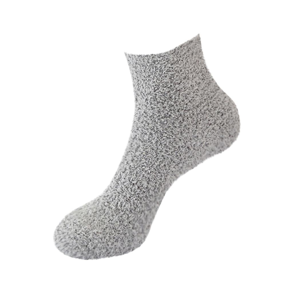 (Projector)Women Fuzzy Cozy Slipper Socks Warm Soft Winter Plush Home Sleeping Socks