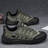 Men'S Shoes Mesh Breathable Casual Sports Shoes Non-Slip And Wear-Resistant Outdoor Mountaineering Travel Work Shoes