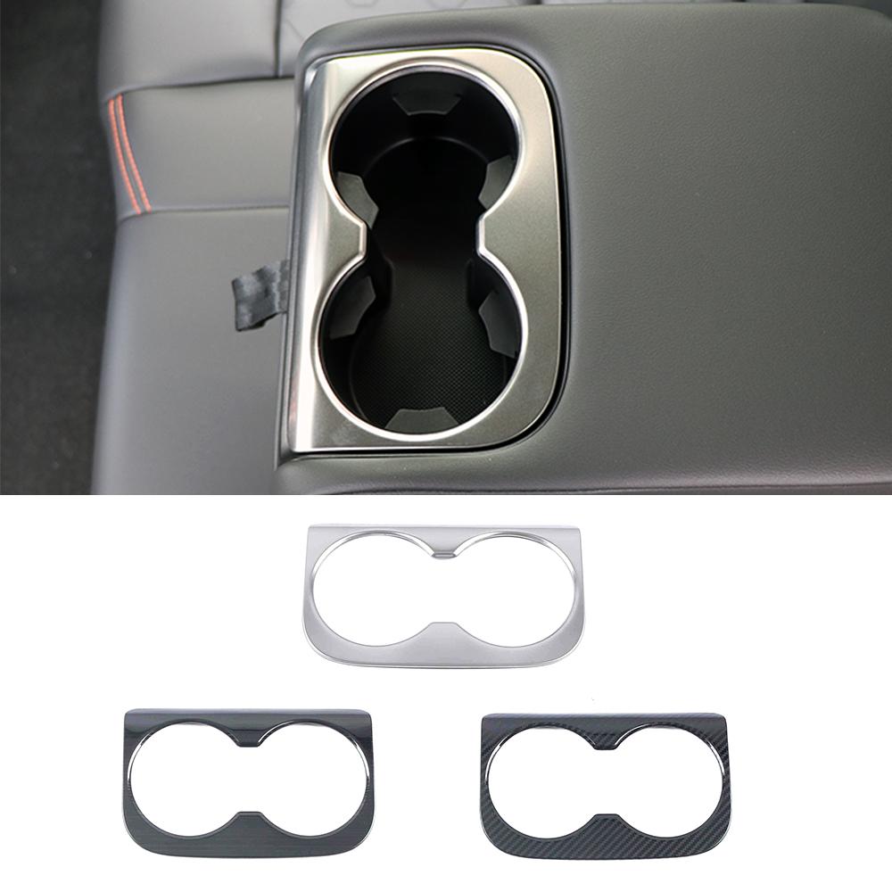 For Haval H6 3rd Gen 2024 2024 Car Interior Accessories Auto Styling Parts Rear Armrest Water Cup Holder Frame Trim Decoration