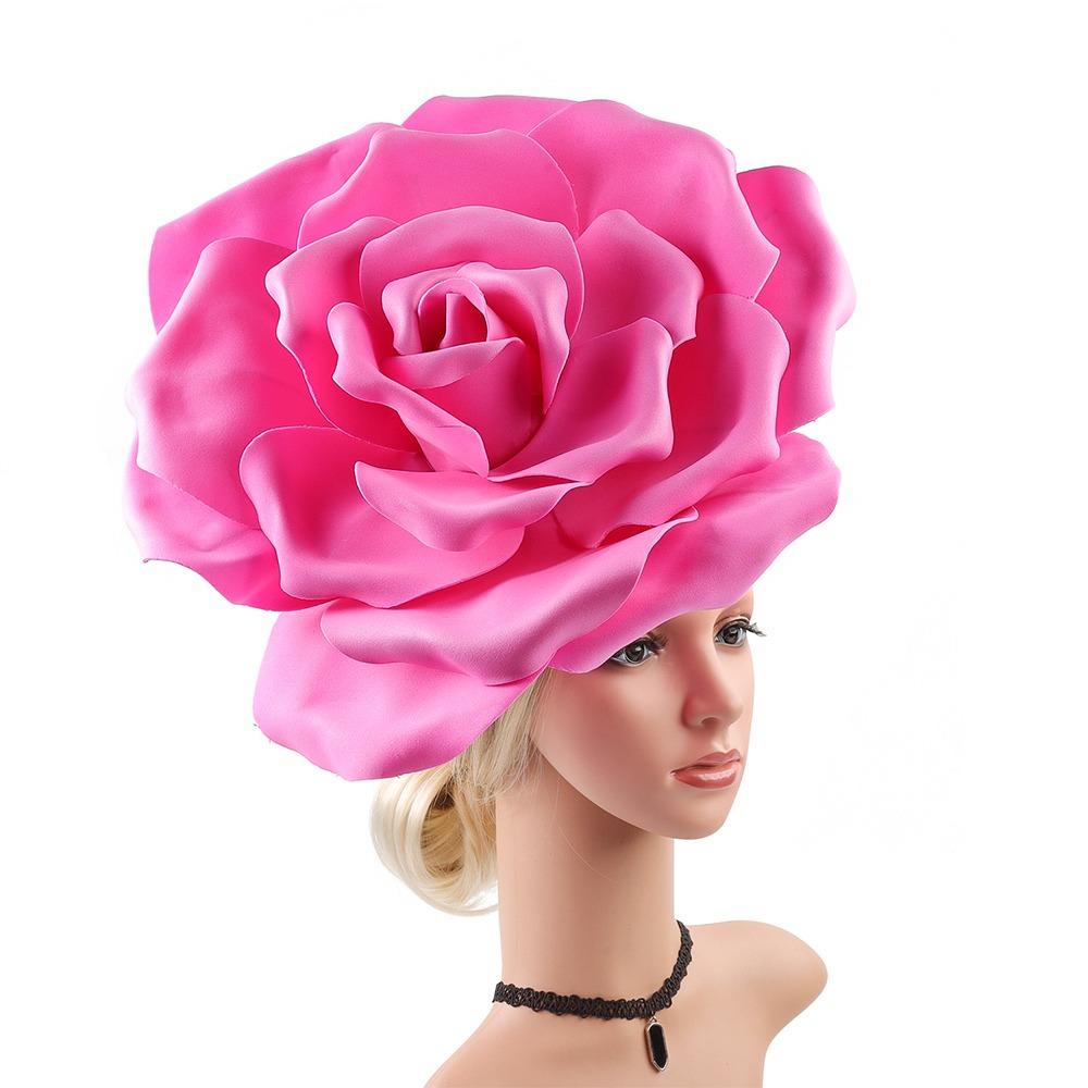 Чайная вечеринка Коктейль Жокейский клуб Цветочные повязки на голову Свадебные свадебные аксессуары для волос для женщин