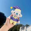Милые брелки для ключей в виде куклы-клоуна цирка, красочные мягкие игрушки, клоуны, школьные сумки, украшения, забавные брелки для ключей