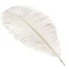 10pcs Natural White Ostrich Feathers Wedding Party Decoration