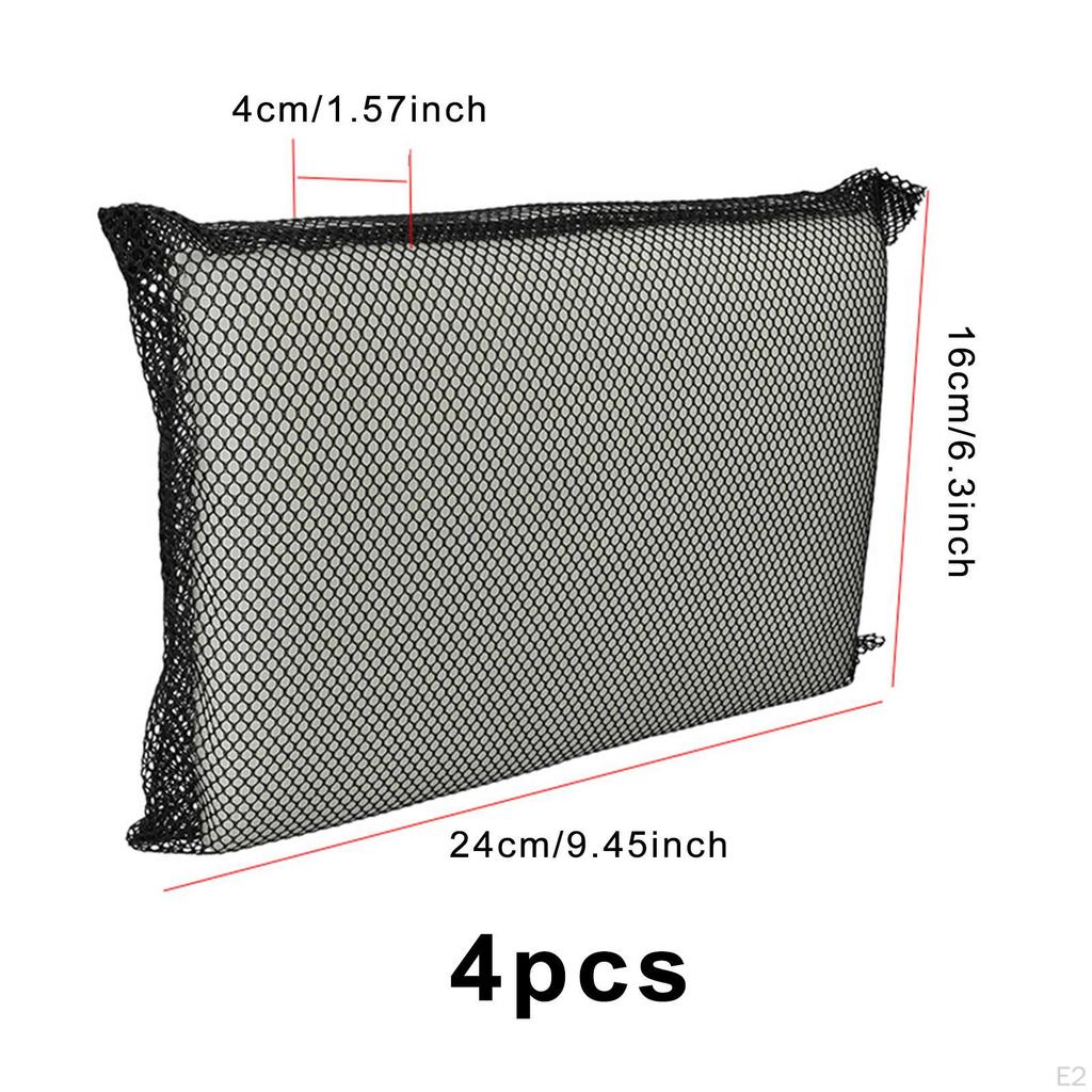 4x Robotic Pool Clean Pads Replacement 24cmx16cm Spare Cleaning Machine Parts Reusable High