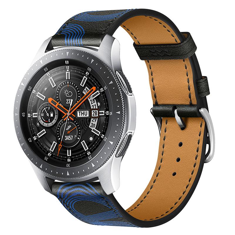 20mm 22mm Band For Samsung Galaxy Watch 6/4 Classic 5 pro/Active 2 44mm 40mm Sport Leather Bracelet Huawei GT 4-3-Pro-2-2e Strap