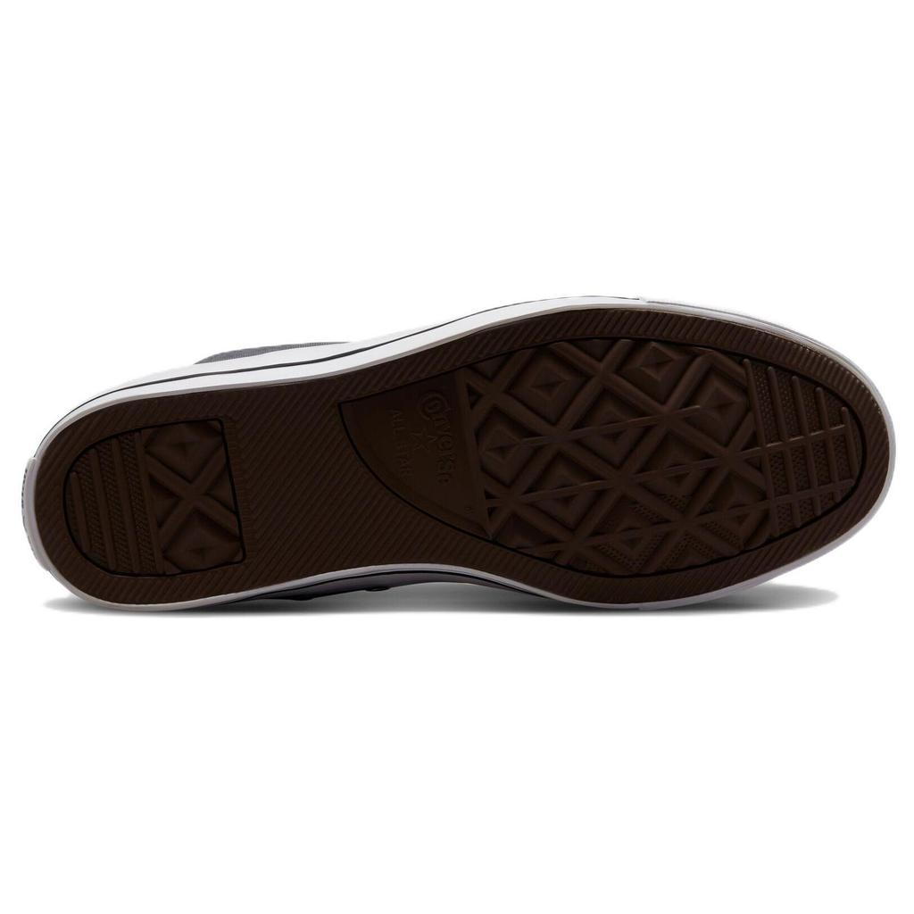 Converse Chuck Taylor All Star Malden Street Comfortable Versatile Mid-Top Canvas Shoes Unisex Sneakers Gray A01460C