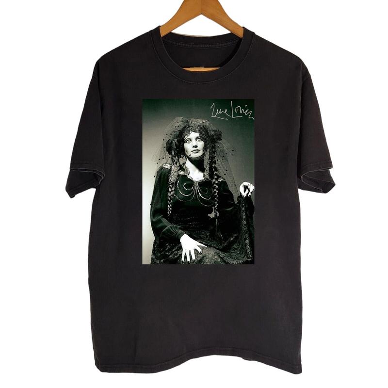 Lene Lovich Black Cotton All size Gift For Fans Unisex T-shirt