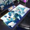 RGB Glowing HD Anime Mousepad Pretty Abime Girl Mouse Pad Hololive Amane Kanata Desk Mat Computer PC Cabinet Kawaii Keyboard Pad