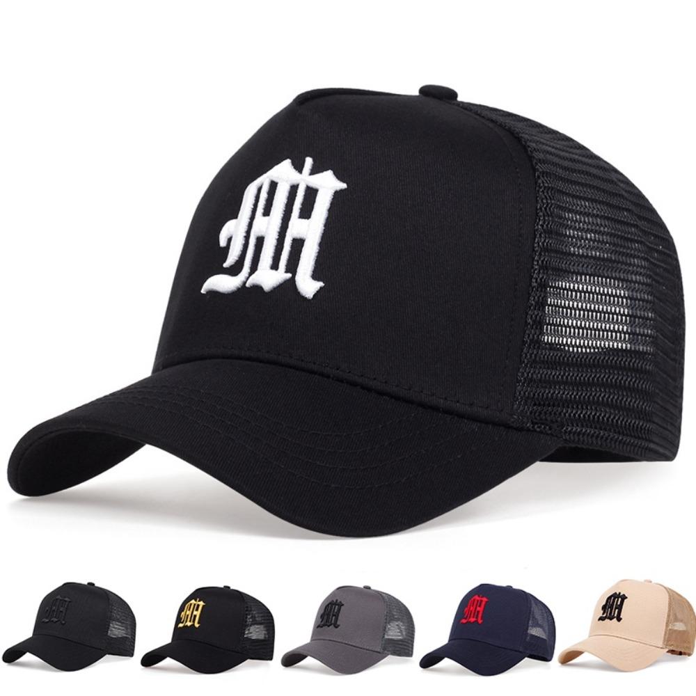 Mesh Summer Baseball Cap Hip Hop Trucker Cap Casual Sports Cap Outdoor