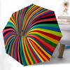 1 шт. Цветовое колесо Автоматический открывающийся/закрывающийся зонт Компактный складной зонт, Всесезонный портативный зонт для женщин/мужчин F1124112