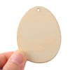 Household Hanging Ornaments Drawing Wooden Easter Decorations Wood Chips Wood Slice Easter Eggs