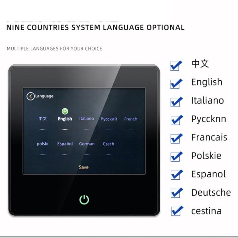 Домашний подогрев пола Водяной WiFi Электрический термостат Tuya Temp Remote Controll
