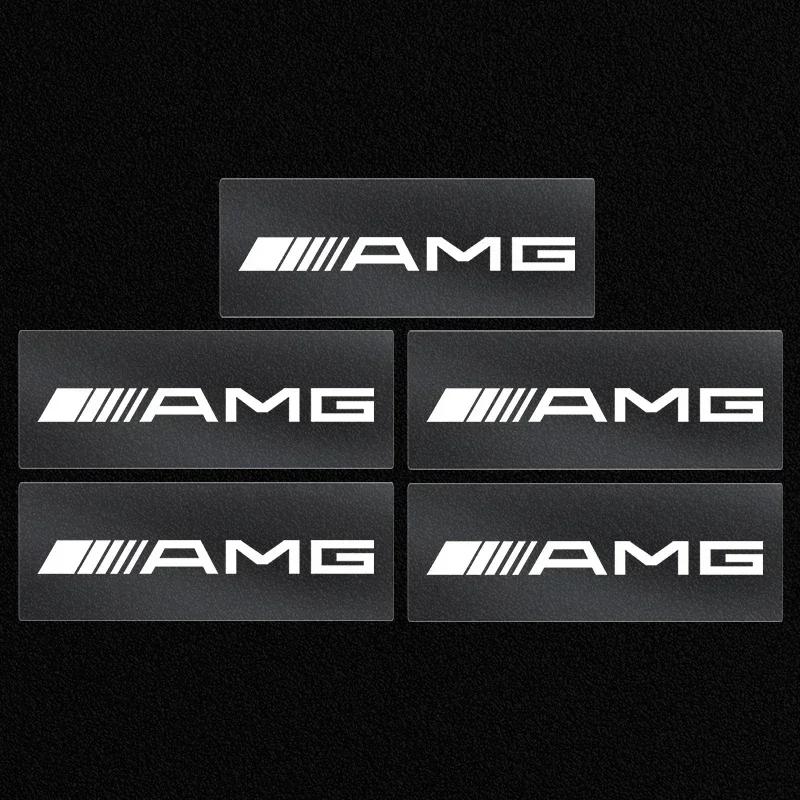 DNBF1 1/2/5/10pcs Car Sticker Steering Wheel Interior Sticker For Mercedes Benz AMG W204 W203 W205 W211 W212 W213 W201 W210 W124