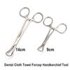 Dental Cloth Towel Forcep Handkerchief Tool Instrument Tool Oral Care Teeth Whitening Tool Dentist Tool