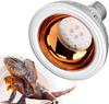 ANJOJOA Reptile UV Light LED UVA UVB Reptile Light Ultra High Output Value Dimmable Long Distance Illumination Large Reflective Dome Structure PSE
