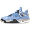 Air 4 Retro University Blue Men Sneakers Tech-Grey White Black CT8527-400