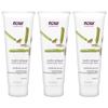 Now Foods Nutri-Shave Natural Cream Sooth & Nourish, 237ml, 3 Pieces