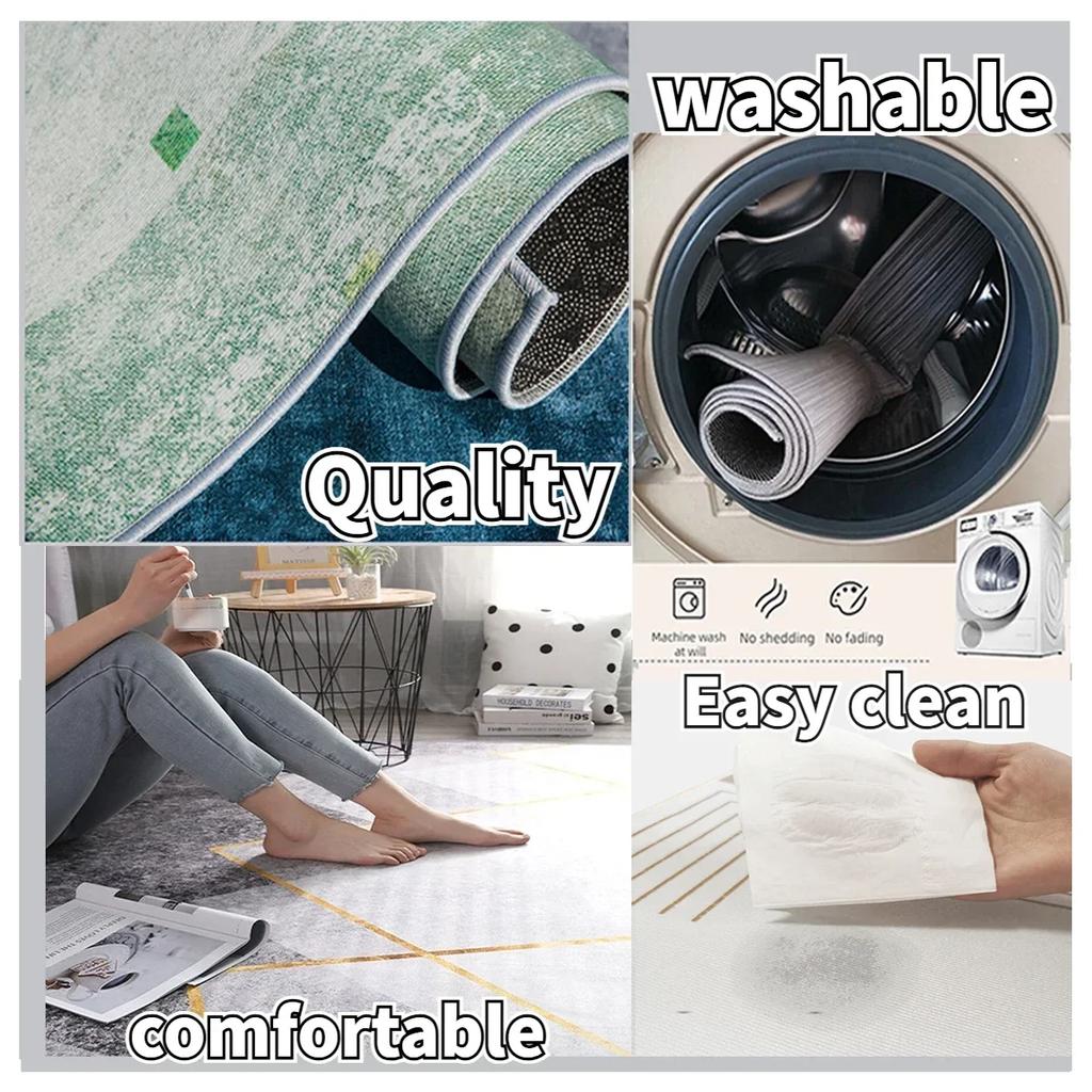 Nordic Luxury Living Room Carpets Leopard Print Rugs for Bedroom Sofa Table Beside Large Rug Non-slip Washable Coffee Table Mat