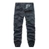 Men's Spring and Fall Personalized Casual Multi-Pocket Trousers Youth Mid Waist Street Workwear Pants
