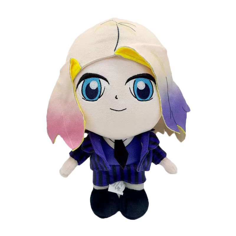 Wednesday Addams Plush Toys Enid Stuffed Kawaii TV Series 2023 New Thing Doll Peripheral Home Decoration Creative Children Gifts